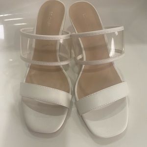 White Wedges - Size 37